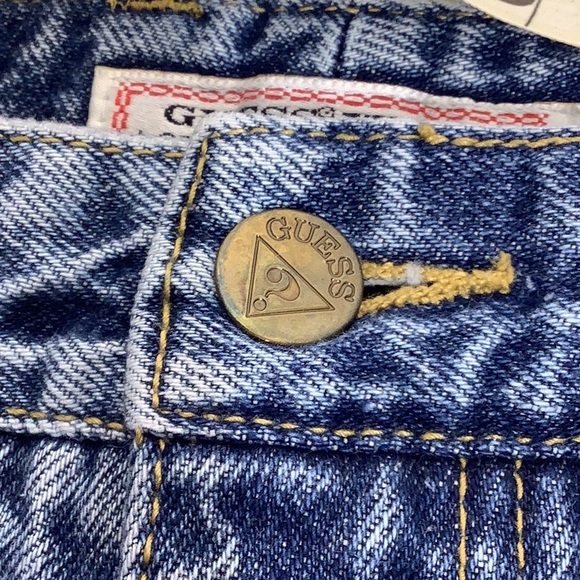 Vintage guess acid wash jeans zipper ankle - Picture 6 of 12